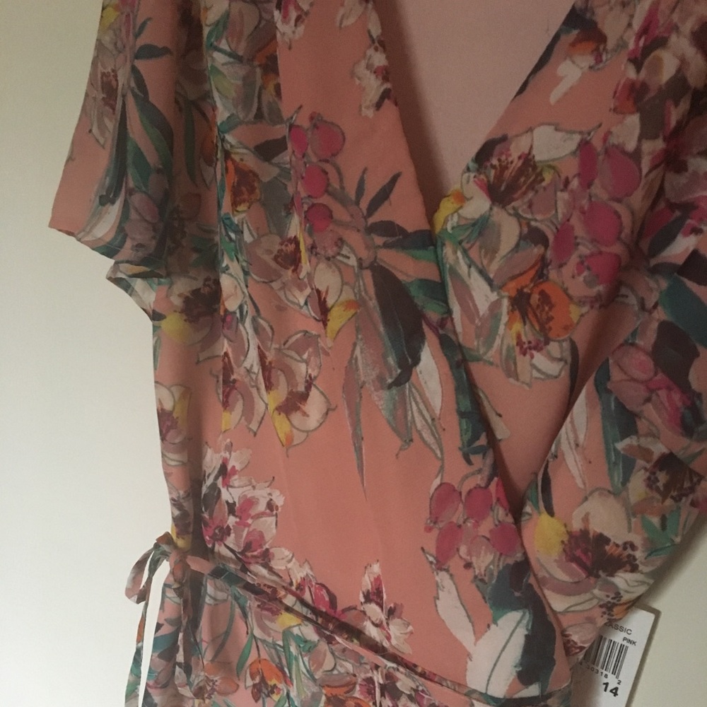 Floral Wrap Dress